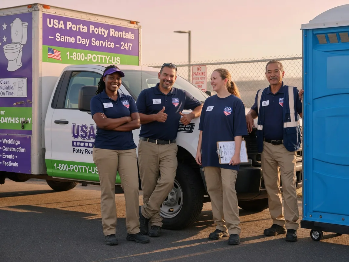 Porta Potty Rental company in Whitehouse Station, NJ